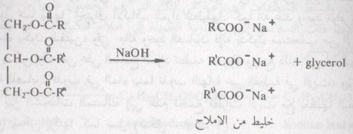 خواص وتفاعلات الدهون والزيوت