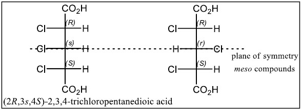 المراكز الكيرالية الكاذبة pseudochiral centers (نظام r/s)