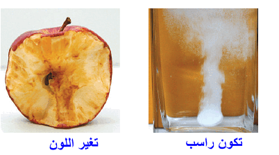 تقطيع التفاح يعتبر تغيرًا كيميائيًا