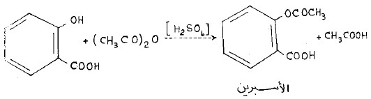 تحضير الأسبرين فى المعمل