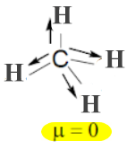يصنف جزئ ccl₄ بأنه جزئ غير قطبي بالرغم من أن جميع روابطه قطبية