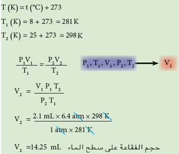 ما هو القانون الموحد للغازات The Combined Gas Law اسألني كيمياء